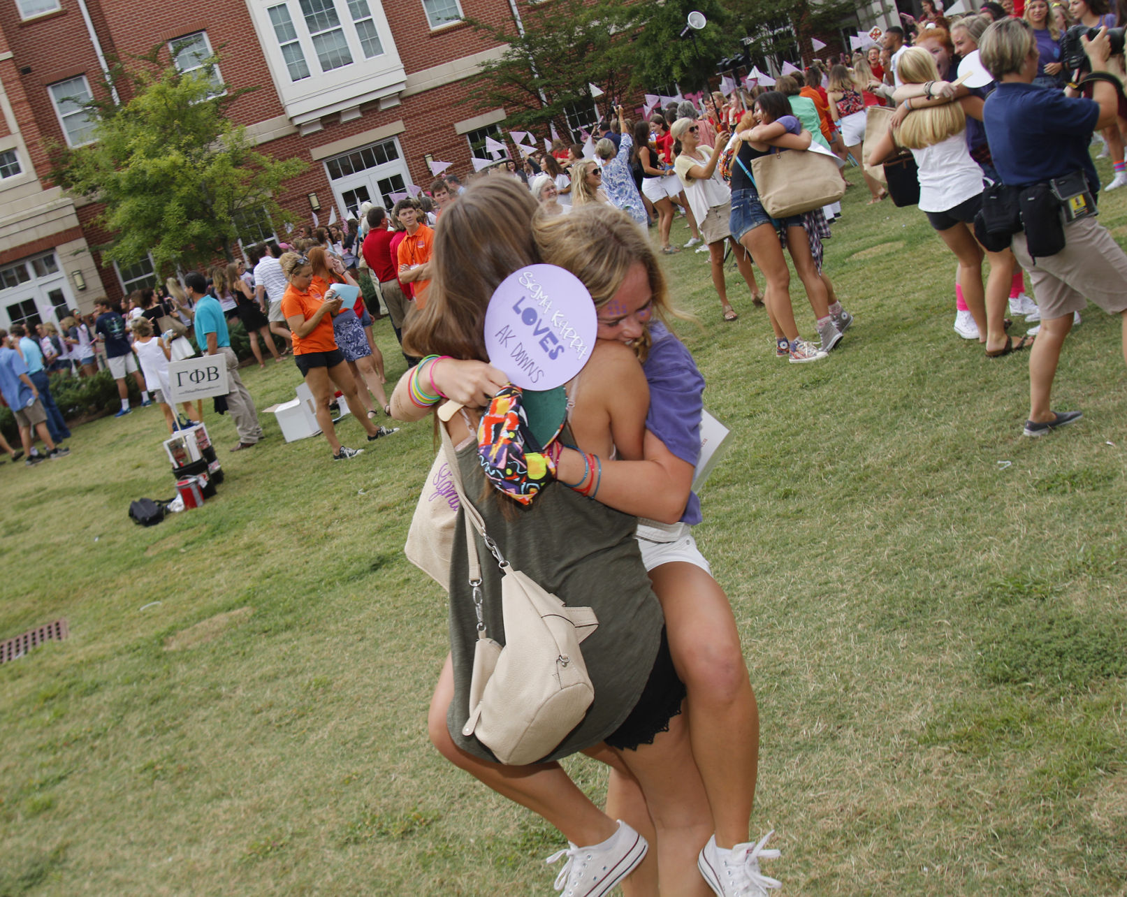 Auburn University bid day 2015